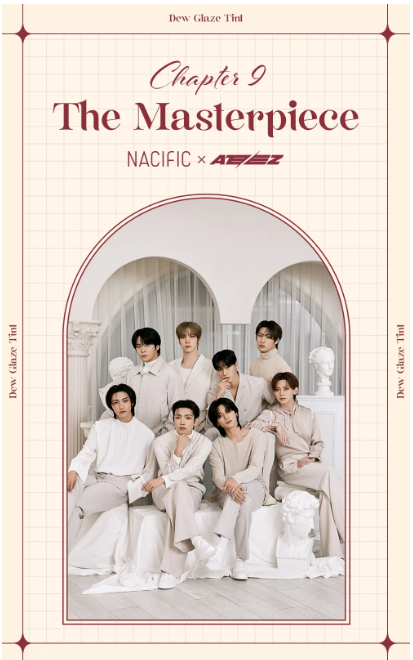 Ateez X Nacific - "MasterPiece" Dew Glaze Tint - Set