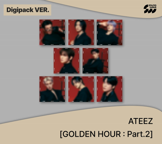 [Pre-order] Ateez Golden Hour : part.2 - Digipack [Soundwave POB]