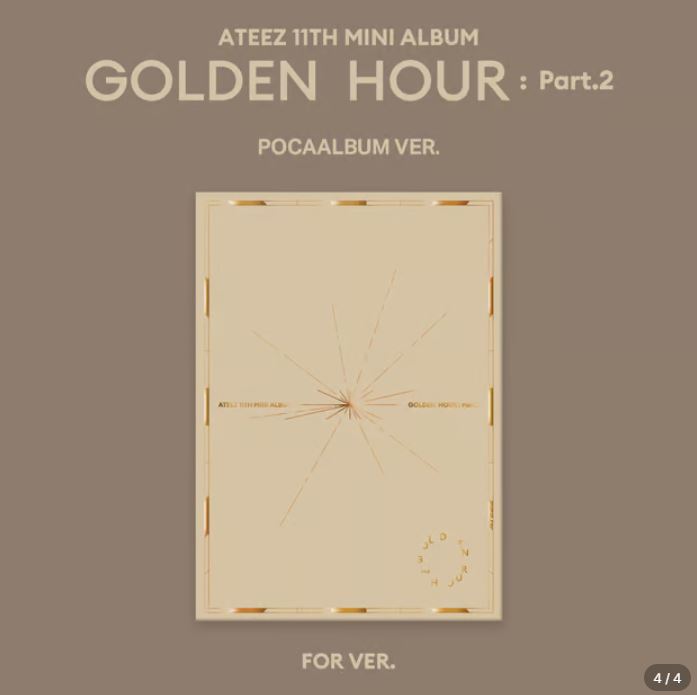 Ateez Golden Hour : part.2 - Pocaalbum [Makestar POB]