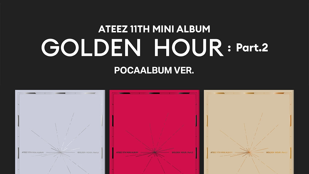 Ateez Golden Hour : part.2 - Pocaalbum [Makestar POB]