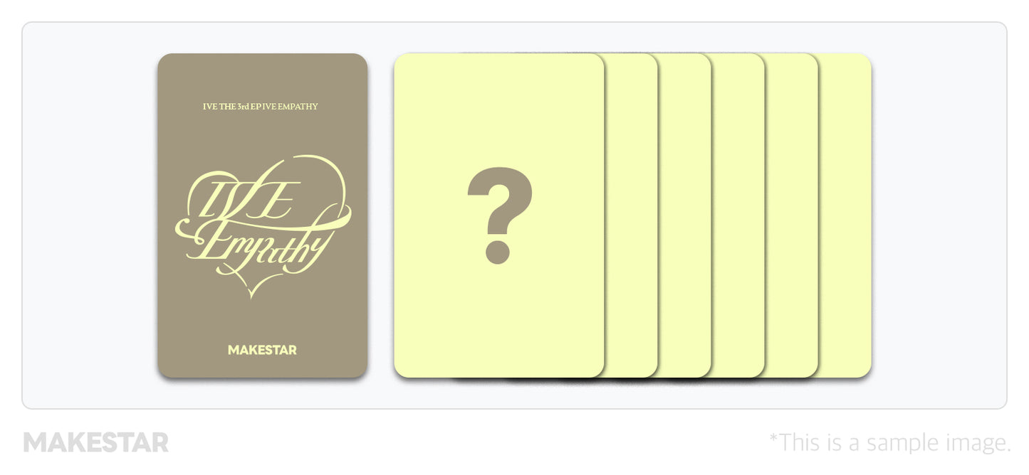 IVE THE 3rd EP <IVE EMPATHY> PRE-ORDER PHOTOCARD EVENT